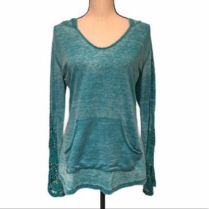 Decree Long Sleeve Hooded Top